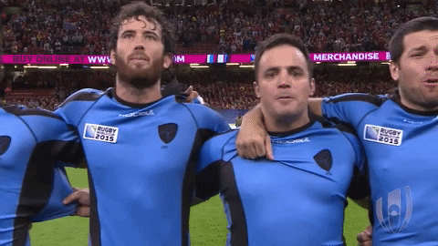 Uruguay Rugby Team Singing GIF