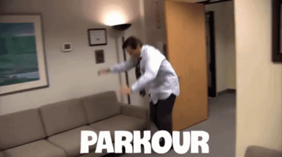 Us Being Us Parkour GIF