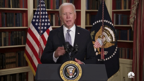 Us President Joe Biden Mask Up GIF