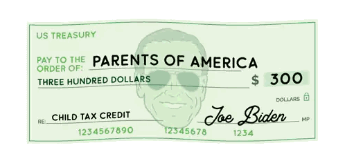 US Treasury Check Parents of America