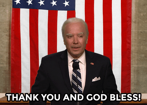 Usa Address Thank You And God Bless GIF