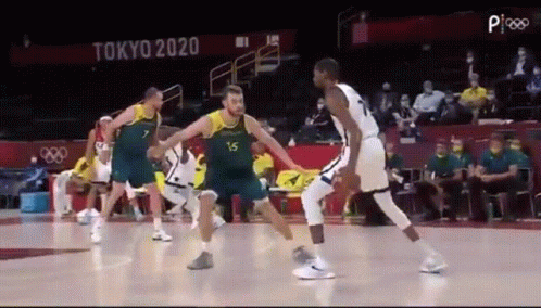 Usa Basketball Kevin Durant For Three GIF