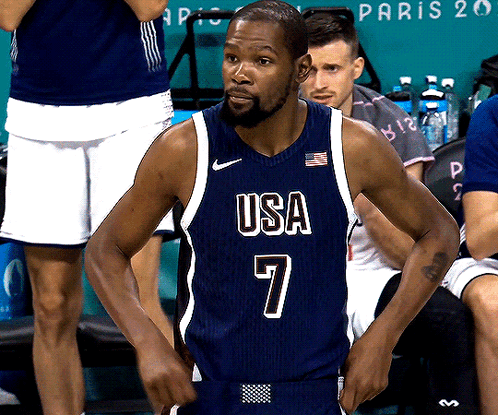 Usa Basketball Kevin Durant Locked In GIF