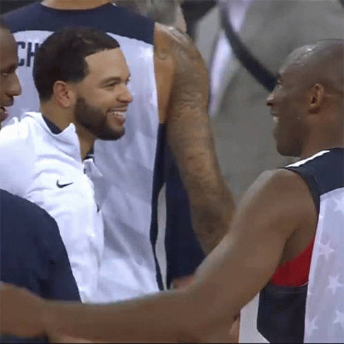 Usa Basketball Kobe Commends Lebron GIF