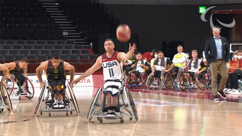 Usa Basketball Wheelchair Steve Serio GIF