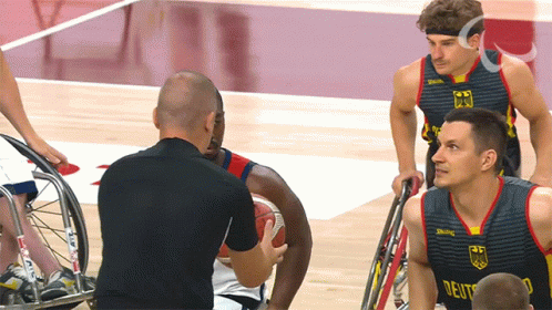 Usa Basketball Wheelchair Team GIF