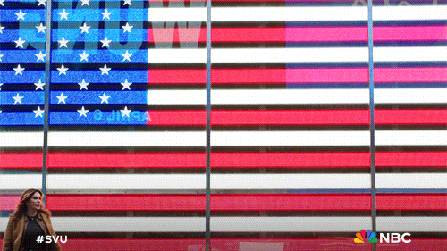 Usa Flag American Flag Nbc GIF