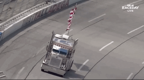 Usa Flag Sport Racing GIF
