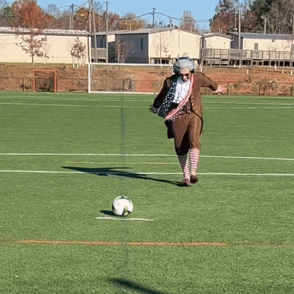 Usa Soccer Kick Gone Wrong GIF