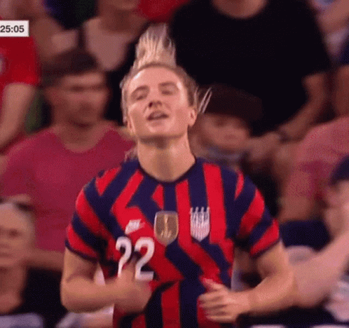 Usa Soccer Kristie Mewis Running GIF