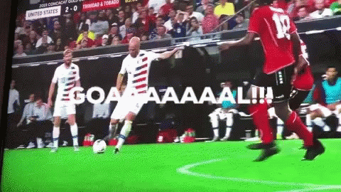 Usa Soccer Player Sacrifice For The Goal GIF