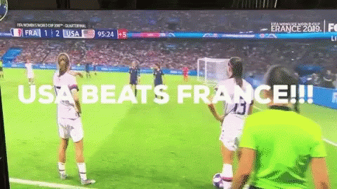 Usa Soccer Team Beat The Opponent GIF
