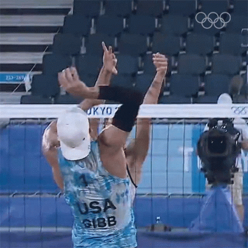 Usa Volleyball Gibb Blocked GIF
