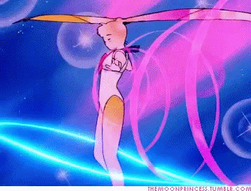 Usagi Tsukino Awesome Sailor Moon Transformation GIF