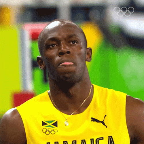 Usain Bolt Sign Of The Cross  GIF