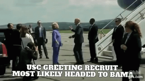 USC Greeting Recruit Most Likely Headed to Bama