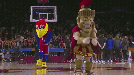 Usc Mascot Dancing GIF