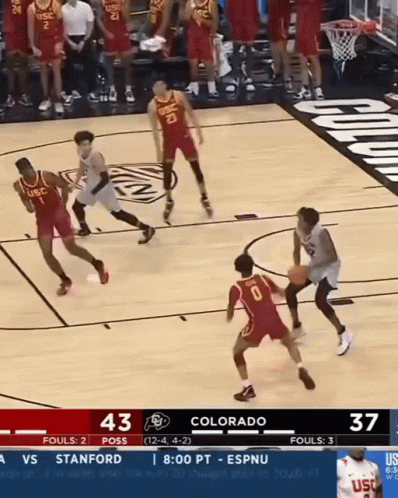 USC vs Colorado Basketball Game