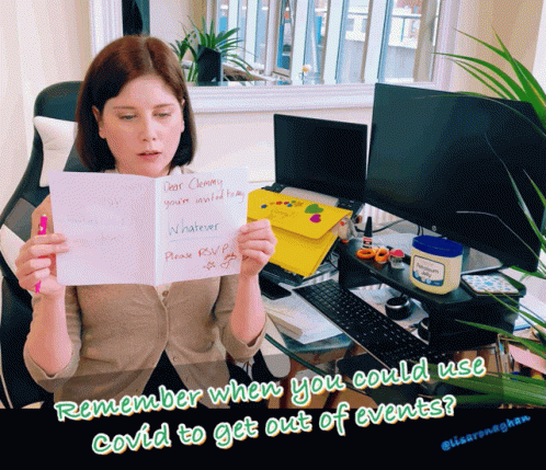 Use Covid To Get Out Event Meme GIF