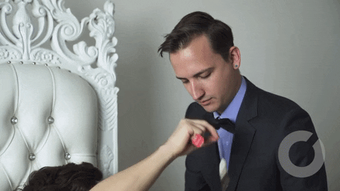 Used Tea Bag Thrown At Butler Face GIF