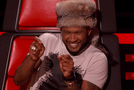 Usher Being Playful GIF
