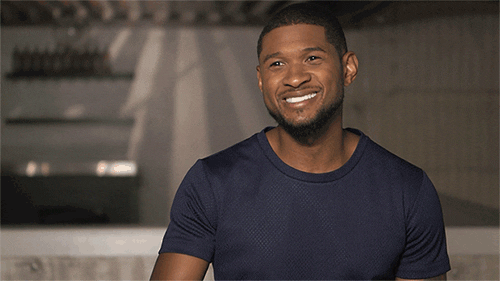 Usher Cute Smile GIF