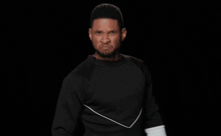 Usher Disappears In The Smoke GIF