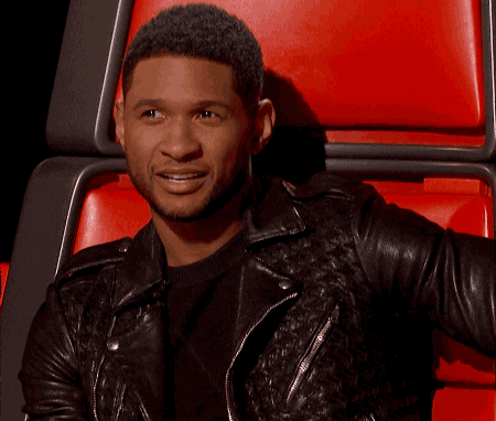 Usher Giving A Point GIF