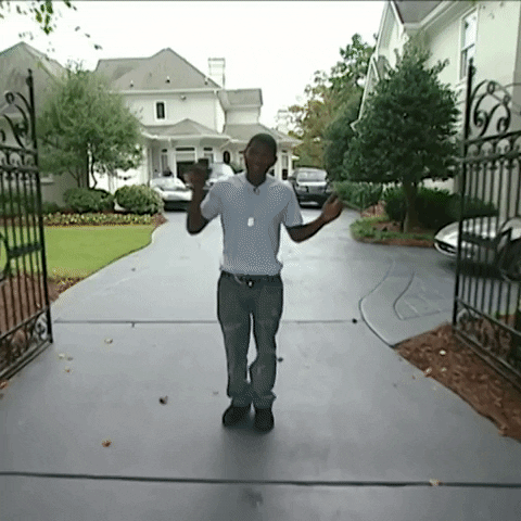 Usher House Tour Meme GIF