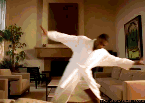 Usher In Robe GIF