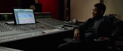 Usher In The Studio GIF