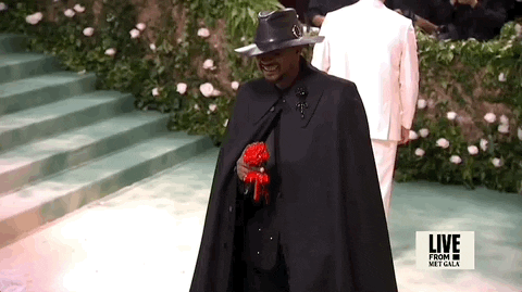 Usher Red Carpet Met Gala Appearance Meme GIF