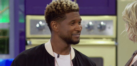 Usher Seems To Agree GIF
