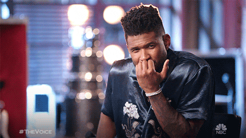 Usher Singing It Out GIF