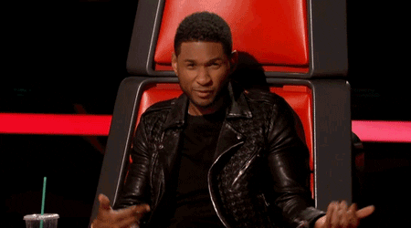 Usher Trying To Explain GIF