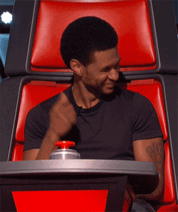 Usher Vibing It In The Voice GIF