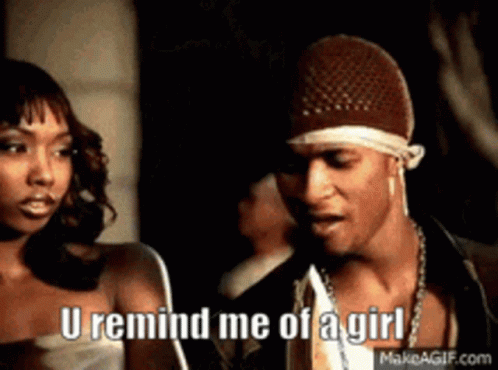 Usher You Remind Me Of A Girl GIF