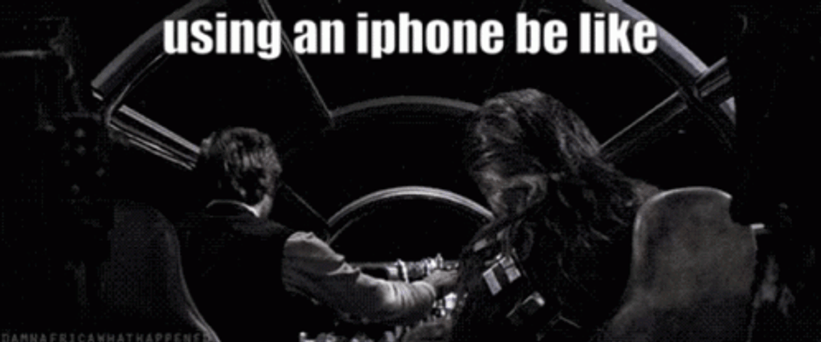Using A Cool Iphone Be Like GIF