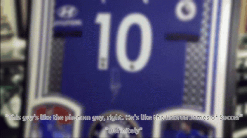 Usmnt Player Christian Pulisic Jersey In Frame GIF