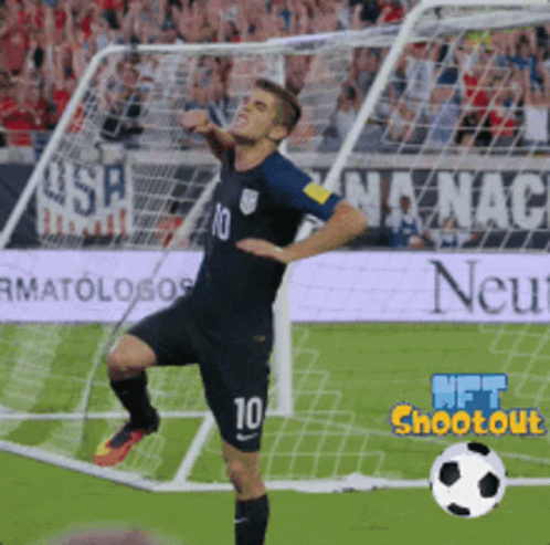 Usmnt Player Christian Pulisic Jumping GIF