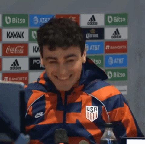 Usmnt Player Giovanni Reyna Simple Laugh GIF