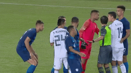 Usmnt Player Matt Miazga Taunting GIF