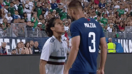 Usmnt Player Matt Miazga Versus Diego Lainez GIF