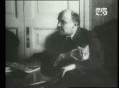 Ussr Vladimir Lenin Vintage Video Clip GIF