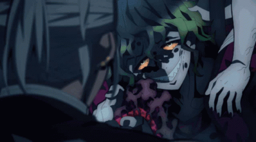 Uzui Vs Gyutaro Demon Anime GIF