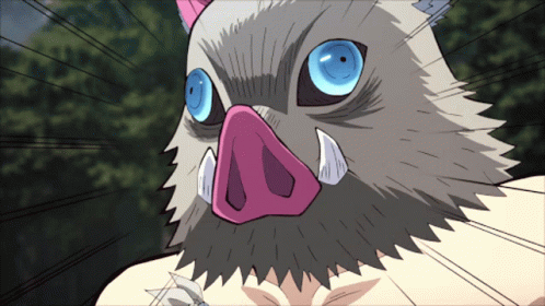 Uzui Vs Gyutaro Inosuke Hashibira GIF