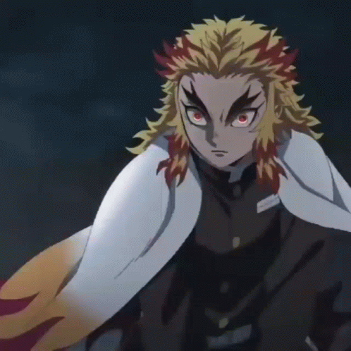 Uzui Vs Gyutaro Rengoku Fight GIF