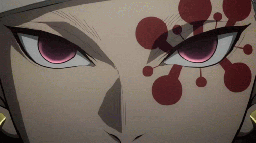 Uzui Vs Gyutaro Sword Fight GIF