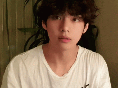 V Meh Face On Camera GIF