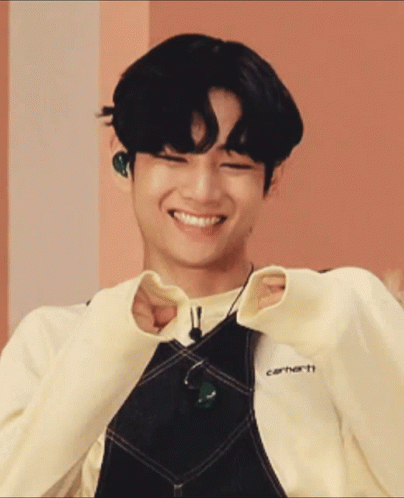 V Smiling With Tear Of Joy GIF